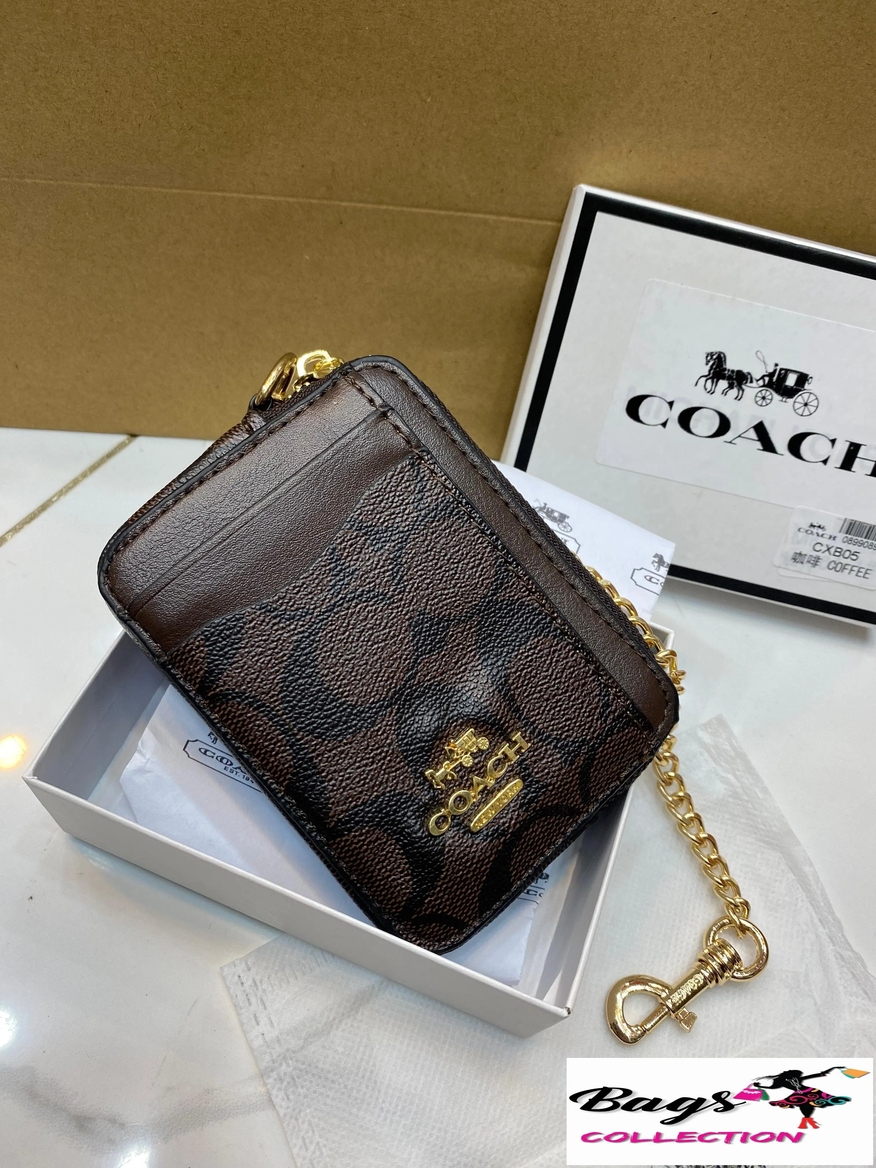 Mk And Coach Mini Wallet